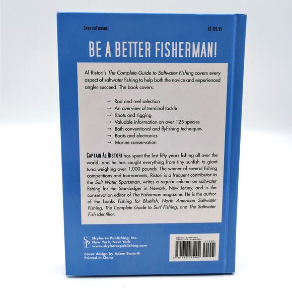 The Complete Guide to Saltwater Fishing Captain Al Ristori Hardcover Book 2012 - Picture 2 of 4